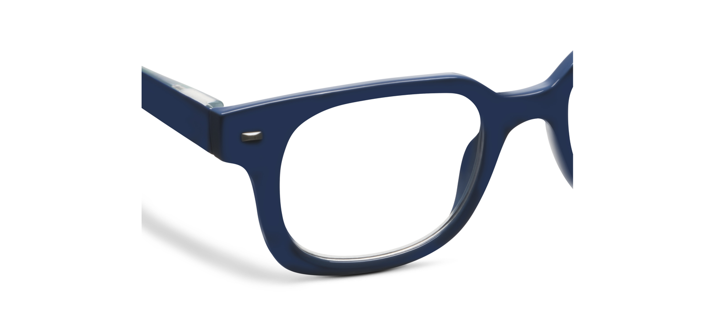 Peepers - Glossary (Blue Light): Black/Wavy / Reading / 2.00