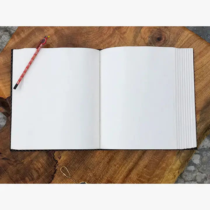 Immart Global LLC - Brown Seven Stone Leather Journal | 600 Pages Handmade Book: Brown / 600 Page Unlined