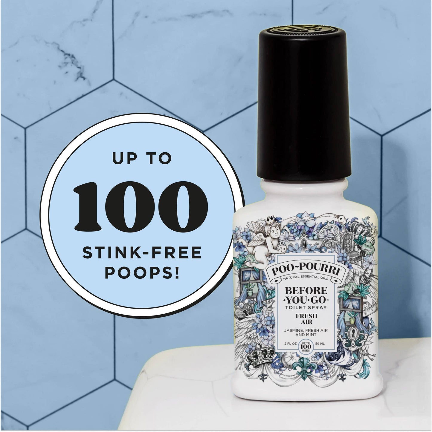 ~Pourri - Poo~Pourri Fresh Air 2oz Toilet Spray