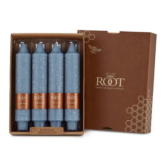 ROOT Candles - ROOT Timberline Collenette Taper Candles: Williamsburg Blue / 7 inch