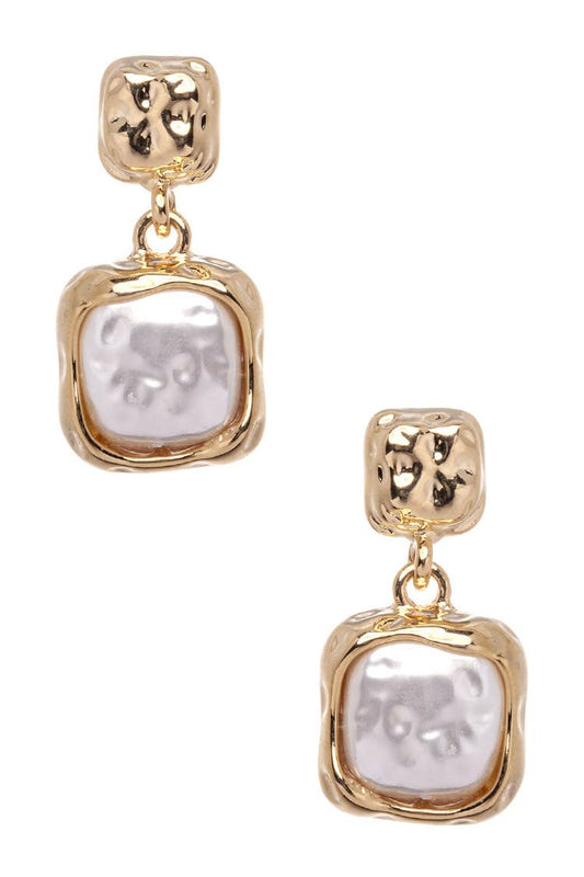 Artini Accessories - Pearl Drop Iconic Classy Earrings