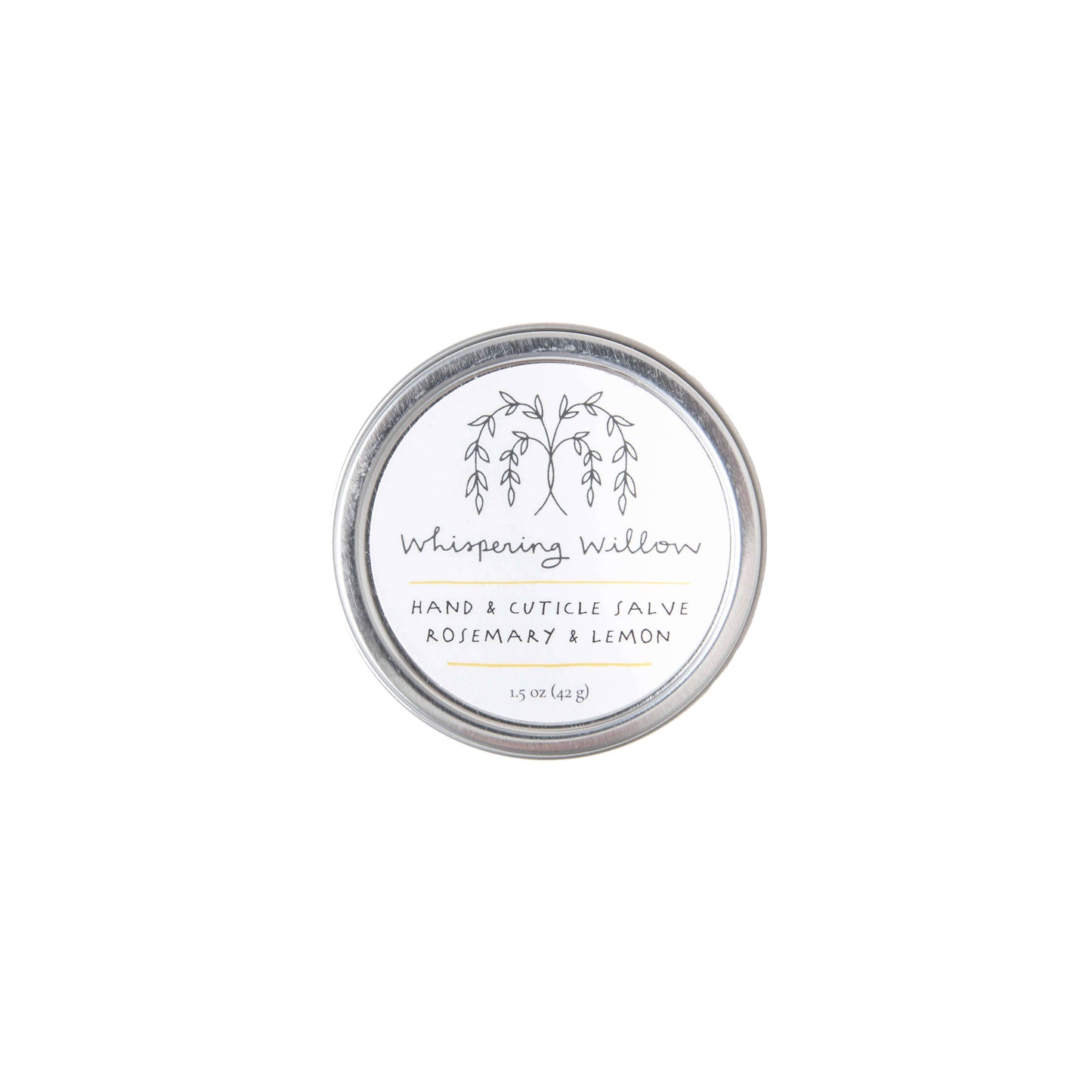 Whispering Willow - Hand & Cuticle Salve - Rosemary & Lemon (Seasonal)
