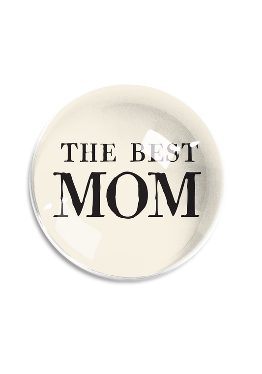 Ben's Garden - The Best Mom Crystal Dome Paperweight