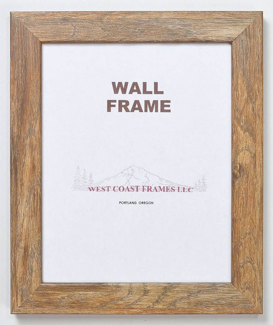 West Coast Frames LLC - 26029 - 1-1/2" Brown Barnwood MDF Picture Frame: Brown / 8x10