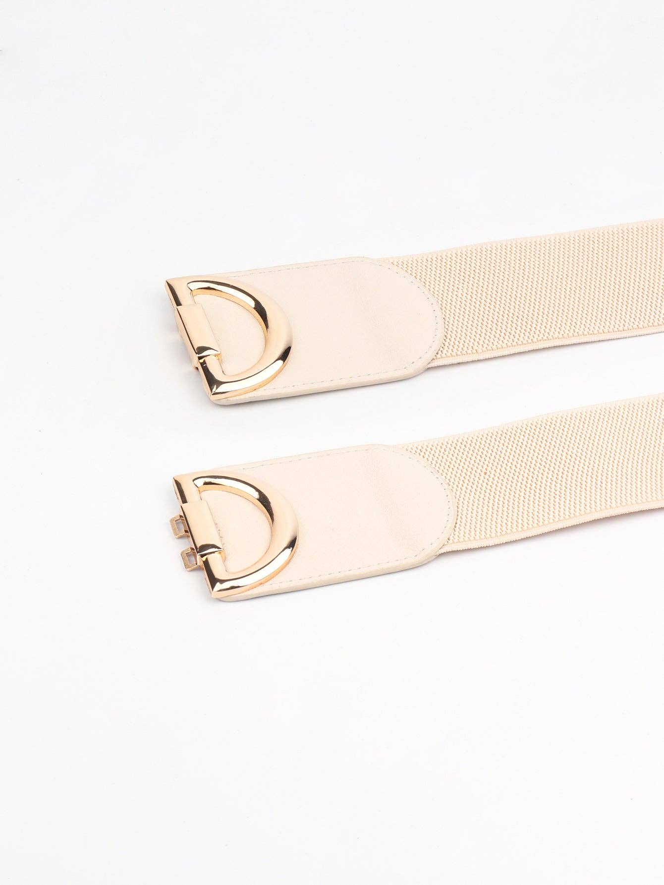 Kustom Kreations Goods - D Buckle Elastic Belt: Chestnut / One Size