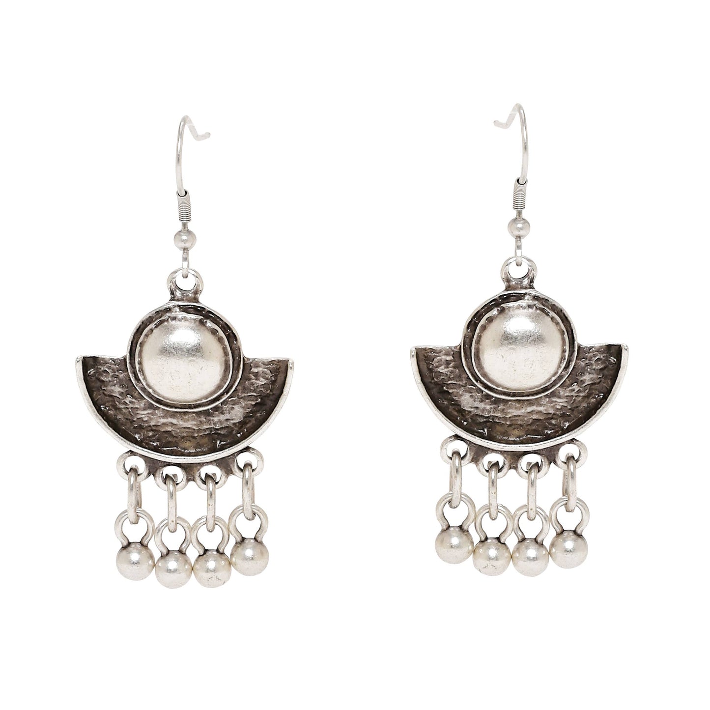 Chanour - Handmade Pewter Earrings - 5011