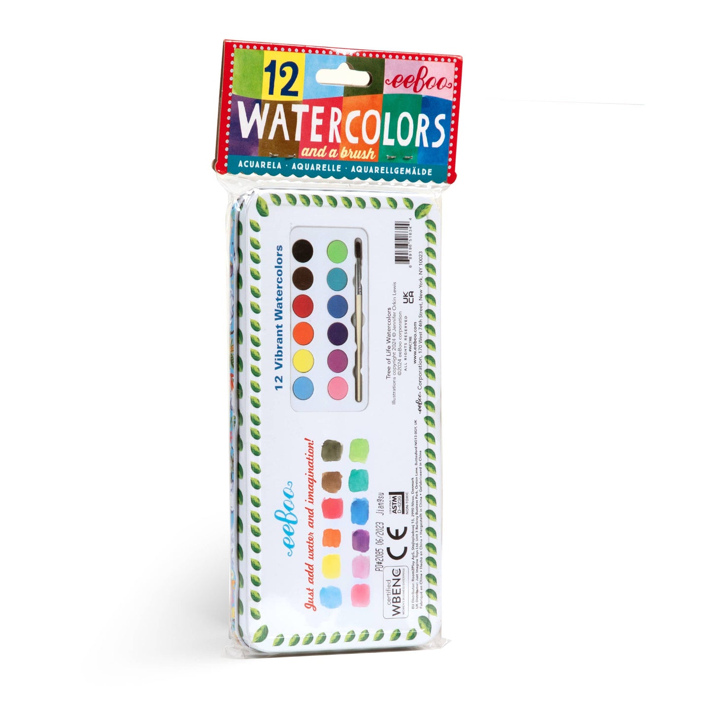 eeBoo - Tree of Life Watercolor Paint Set