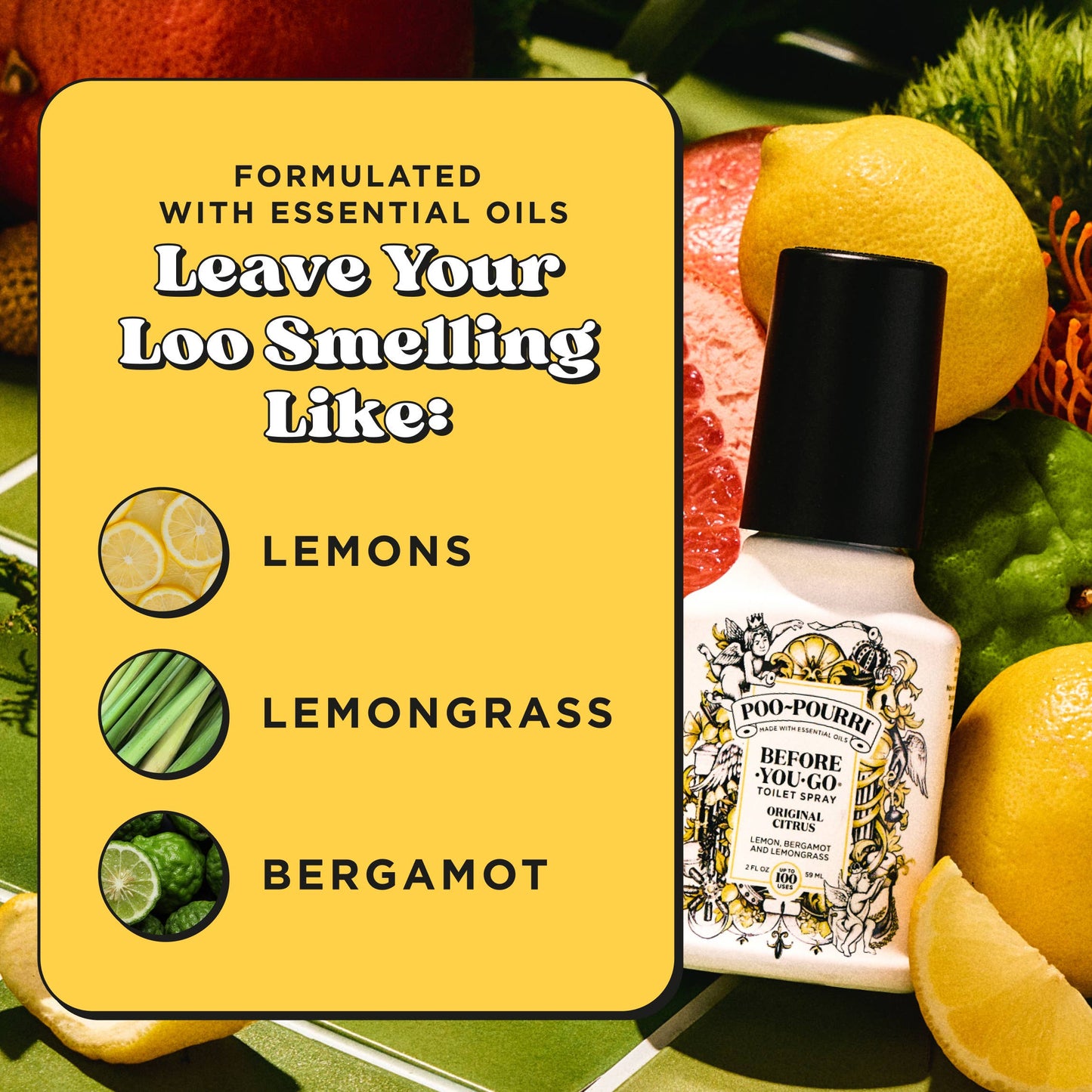 ~Pourri - Poo~Pourri Original Citrus Toilet Spray 2oz