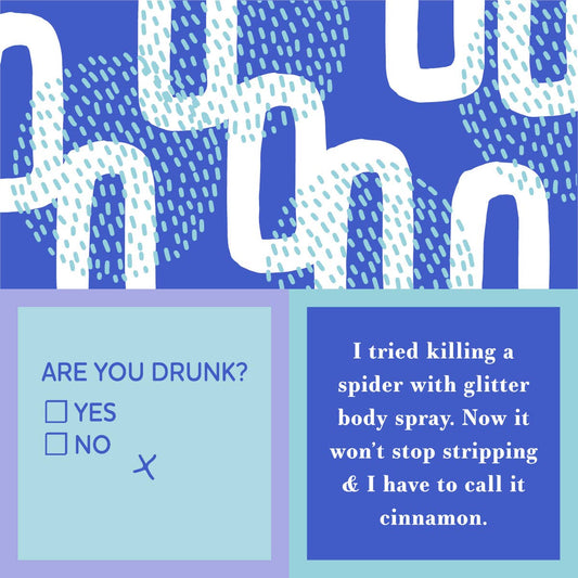 Drinks on Me - Napkin: Are you Drunk/Cinnamon