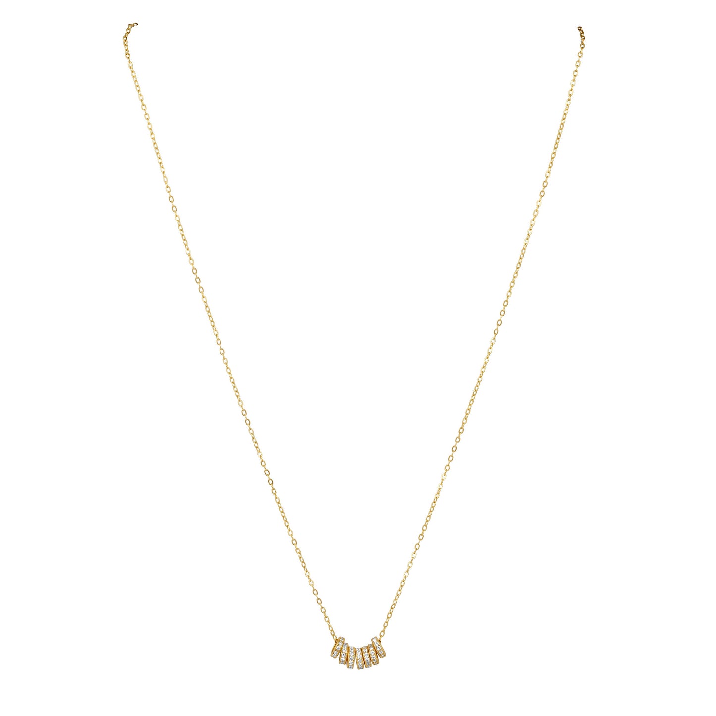 Sahira Jewelry Design - Ilona Dainty Necklace: Gold