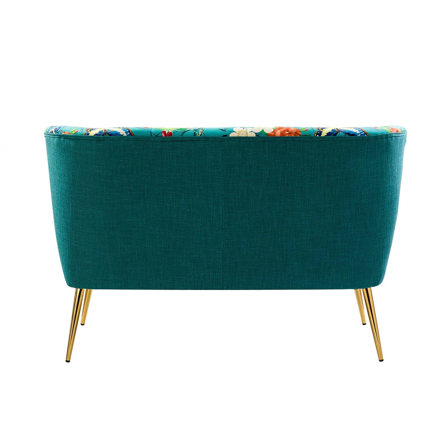 Karat Home - Cuneo Loveseat: Blue