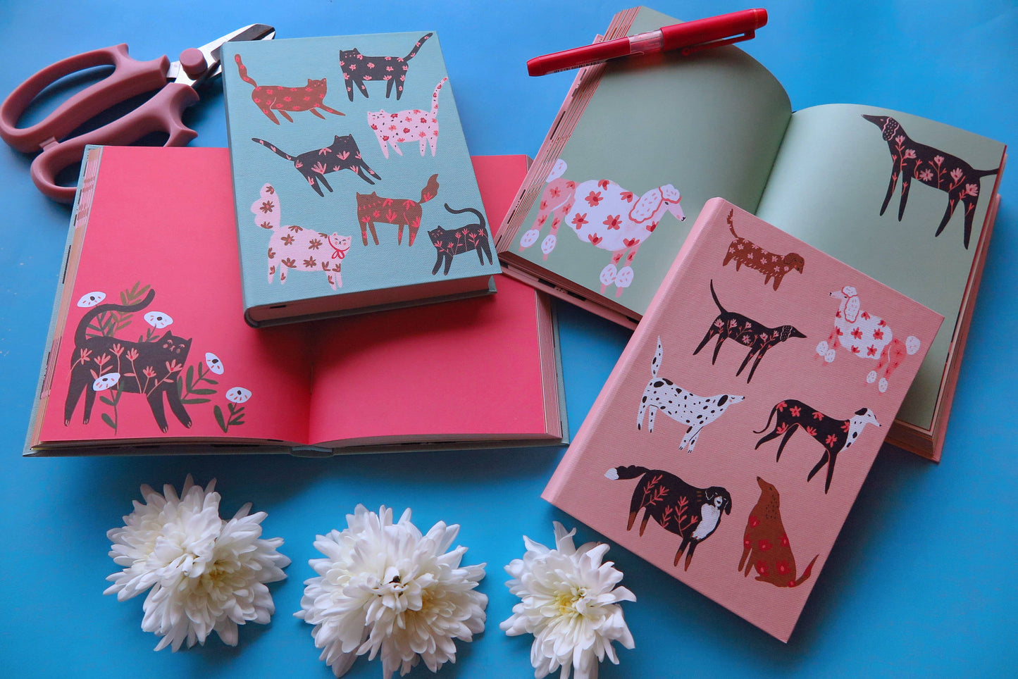 Roger La Borde - Cinnamon Cats Illustrated journal  - AS 051