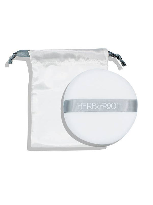 Herb & Root - Powder Puff + Satin Storage Bag