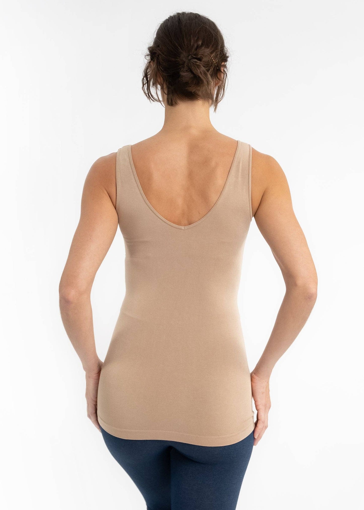ELIETIAN - Reversible Tank: Sand Shell / Long