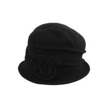 Jeanne Simmons Accessories - 7572 Hat Winter: Black