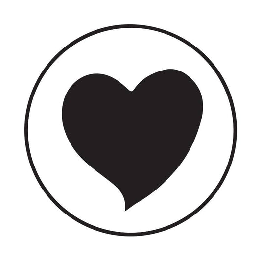 Freund Mayer & Co. - Brass Wax Seal Dies -popular symbols- no handle: Heart