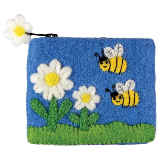dZi Handmade - Bumble Bees Coinpurse