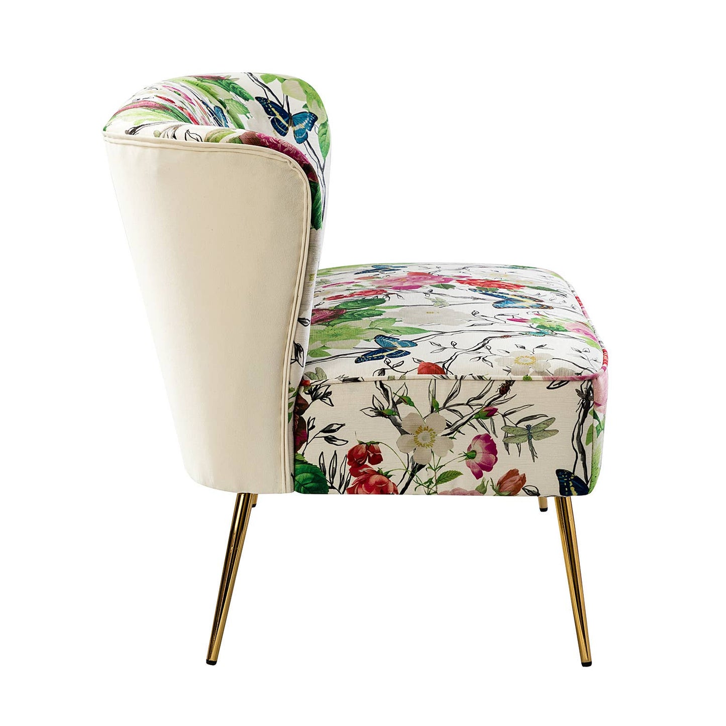 Karat Home - Cuneo Loveseat: Ivory