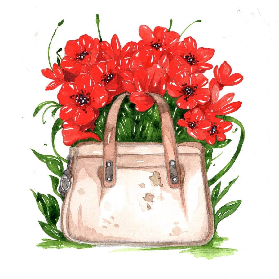 Willow Wolfe USA - Pretty Pots Watercolor Workbook by Nya Wolfe