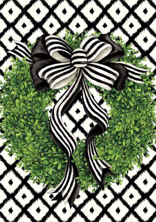 Custom Decor - Sophisticated Stripes-FM - 12” x 18”