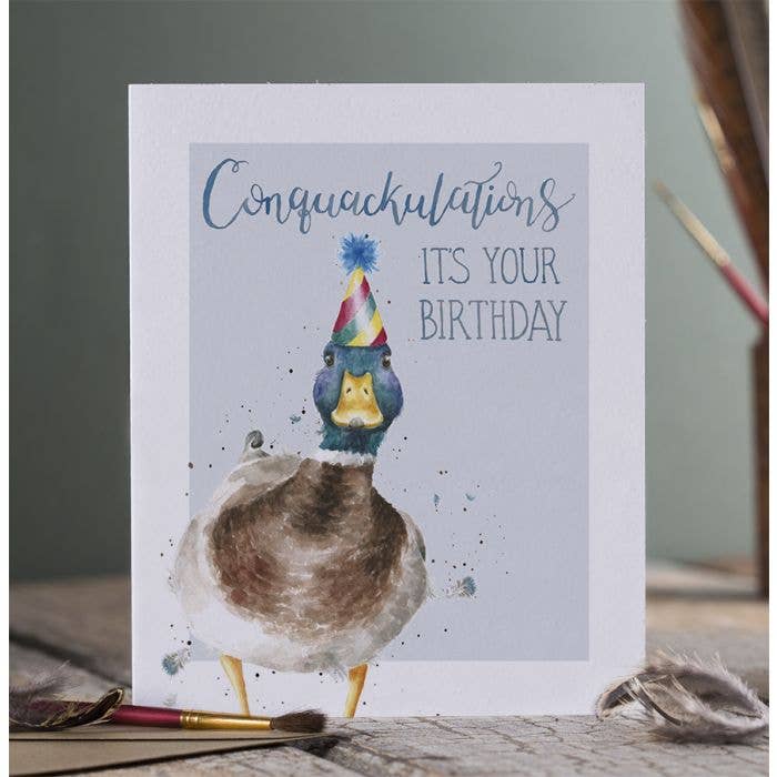 Wrendale Designs - Conquackulations (Duck)