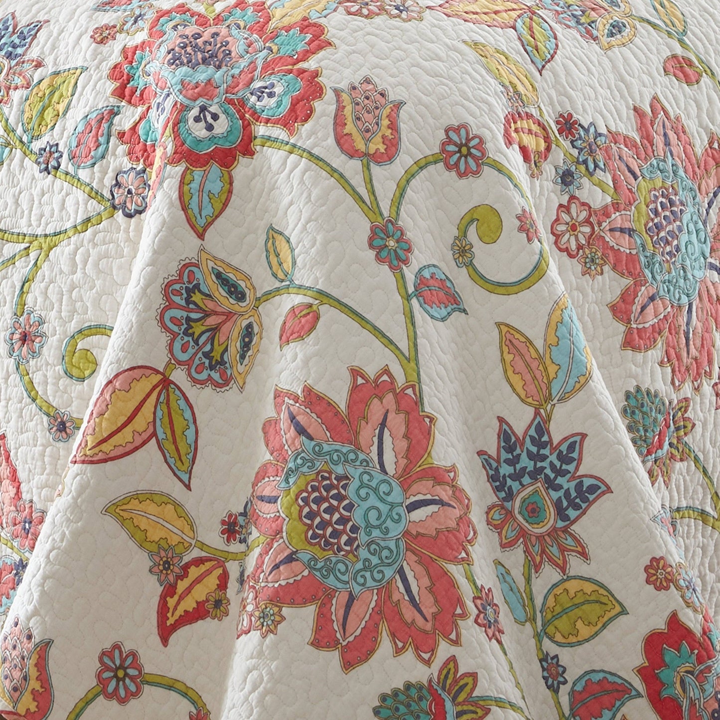 Levtex Home - Clementine Spring Quilt Set: Multi / Full/Queen