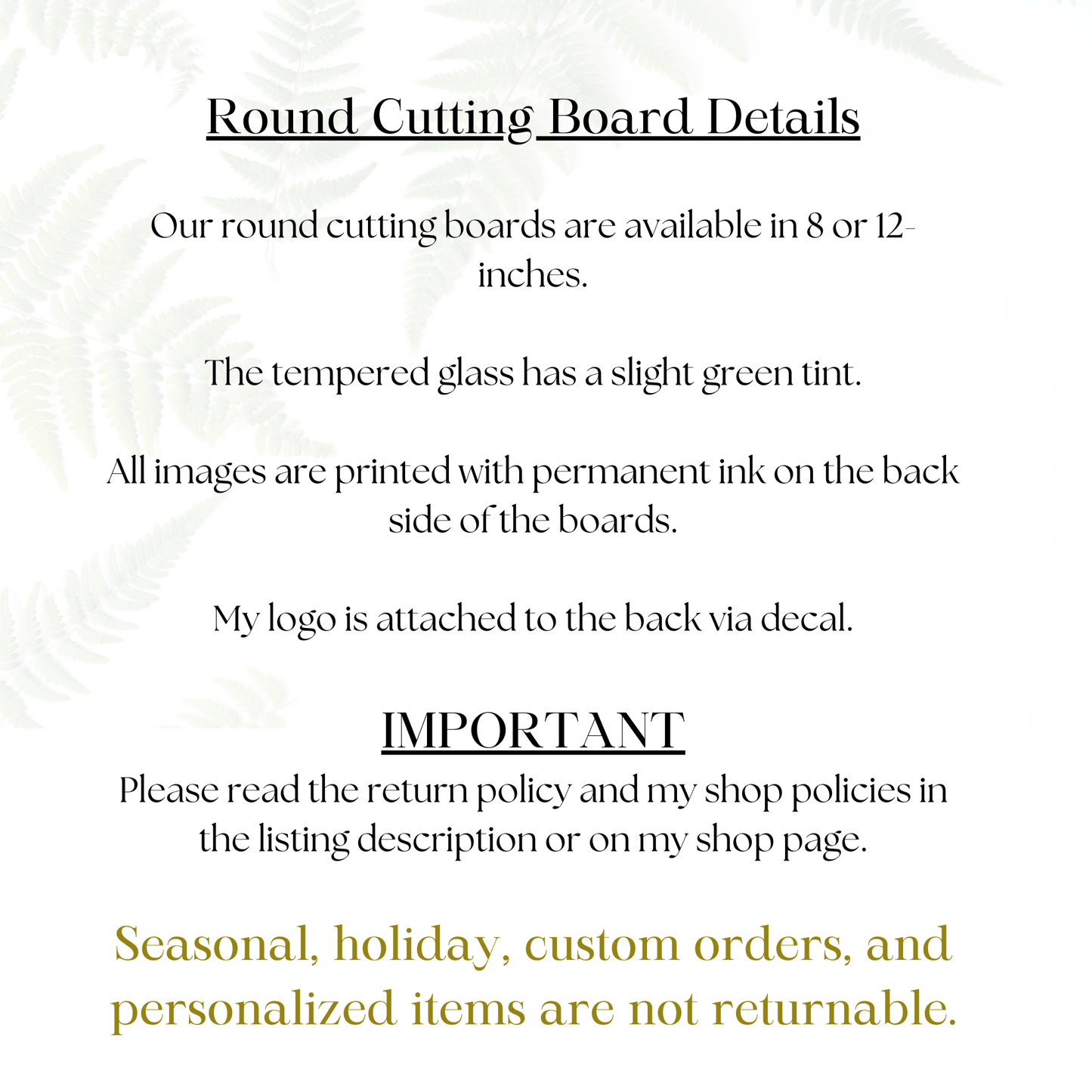 Fernville Creations - Wine Theme Cutting Board, Printed Image on Tempered Glass: 12 Inch