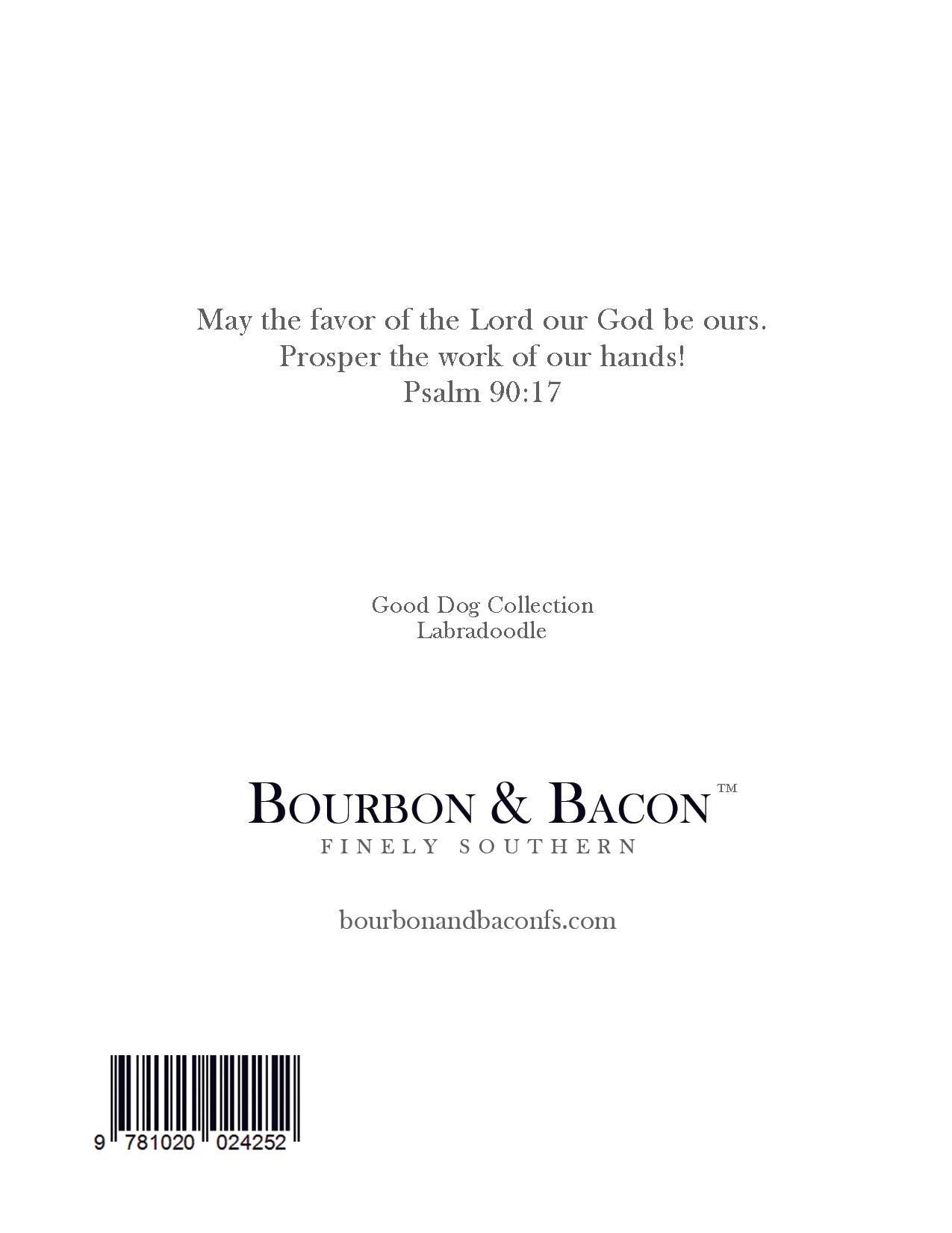 Bourbon & Bacon - Labradoodle Note Cards