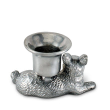 Load image into Gallery viewer, Arthur Court - Rabbit candle holders