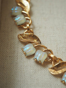 Cici’De Jewelry Amsterdam - Moonlight Muguet - Vintage Lily of the Valley necklace