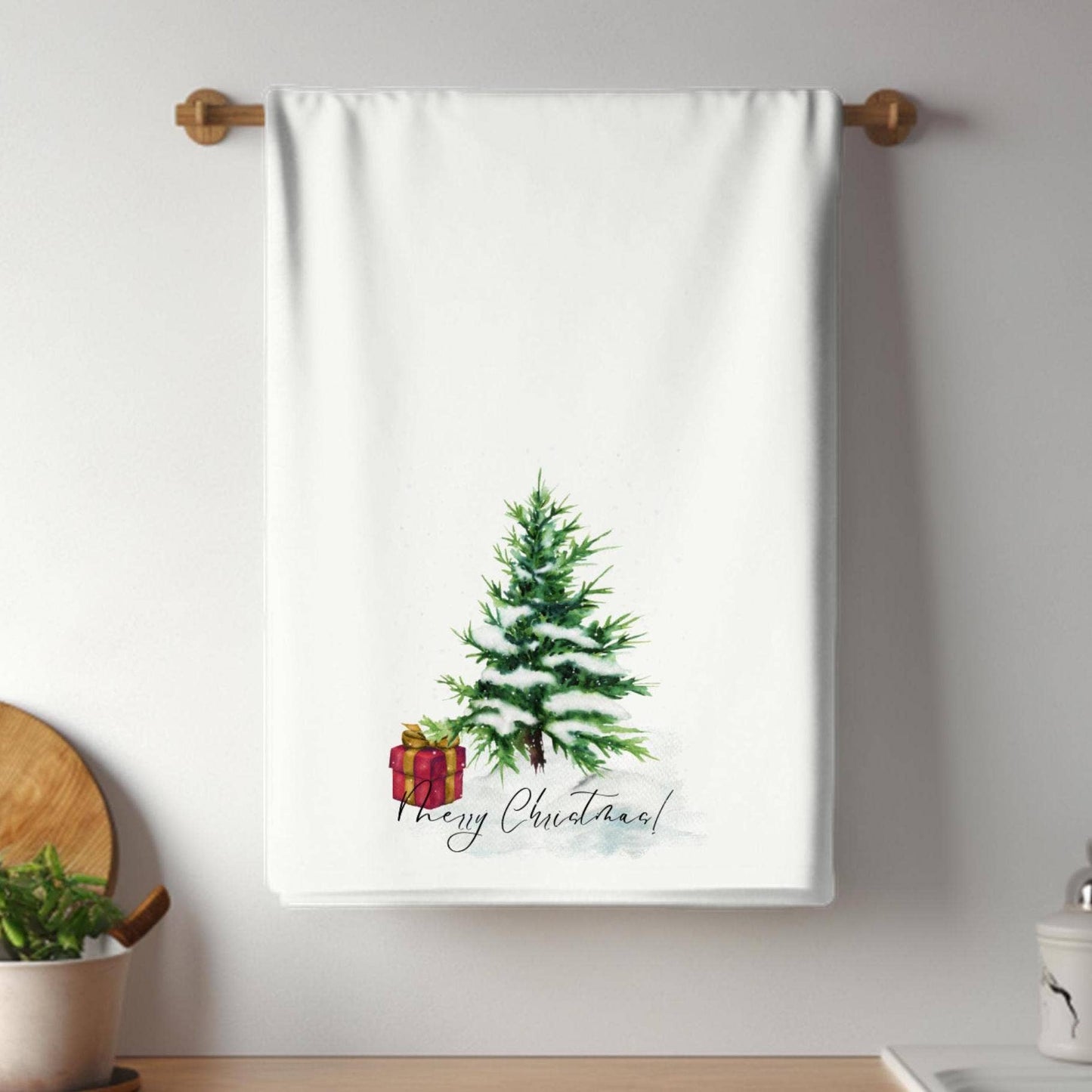 Fernville Creations - Christmas Winter Holiday Seasonal Hand and Bath Towels