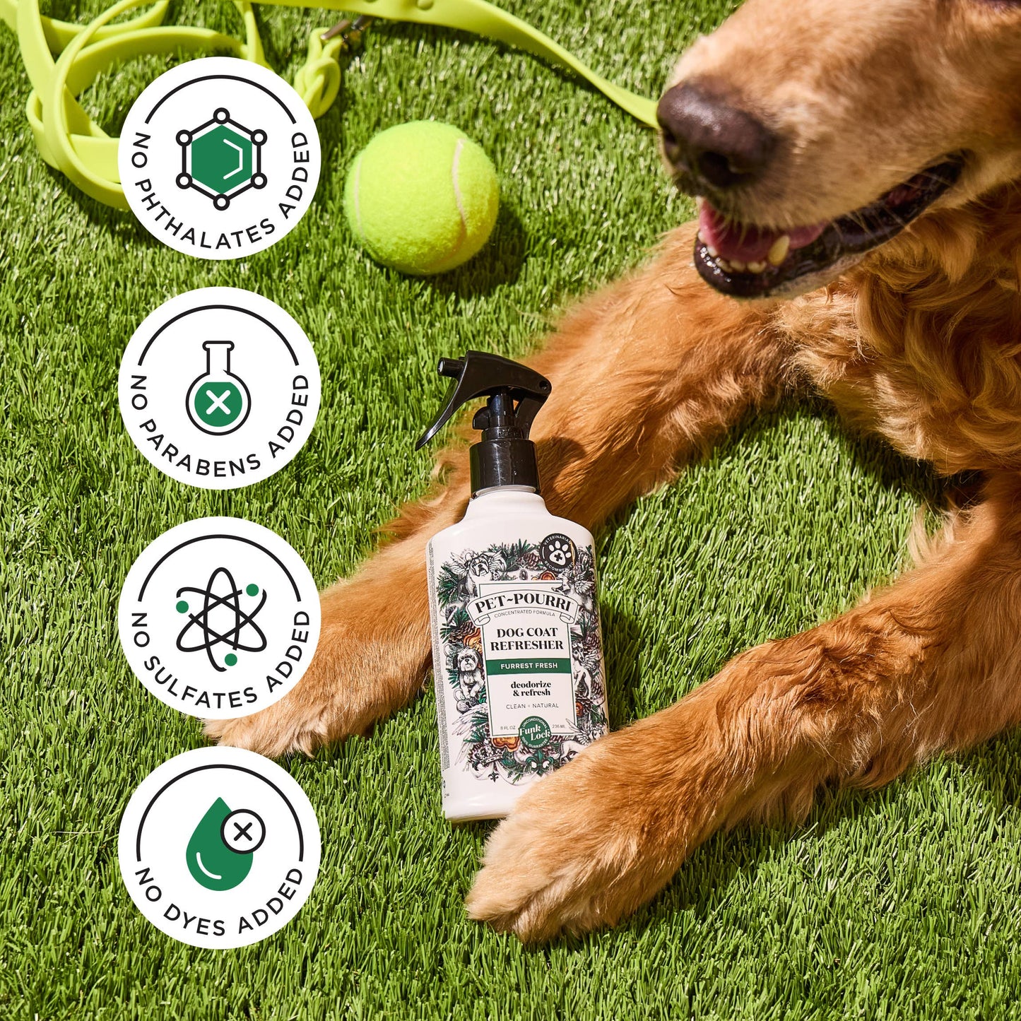 ~Pourri - Pet~Pourri - Dog Coat Refresher ~ Furrest Fresh 8oz