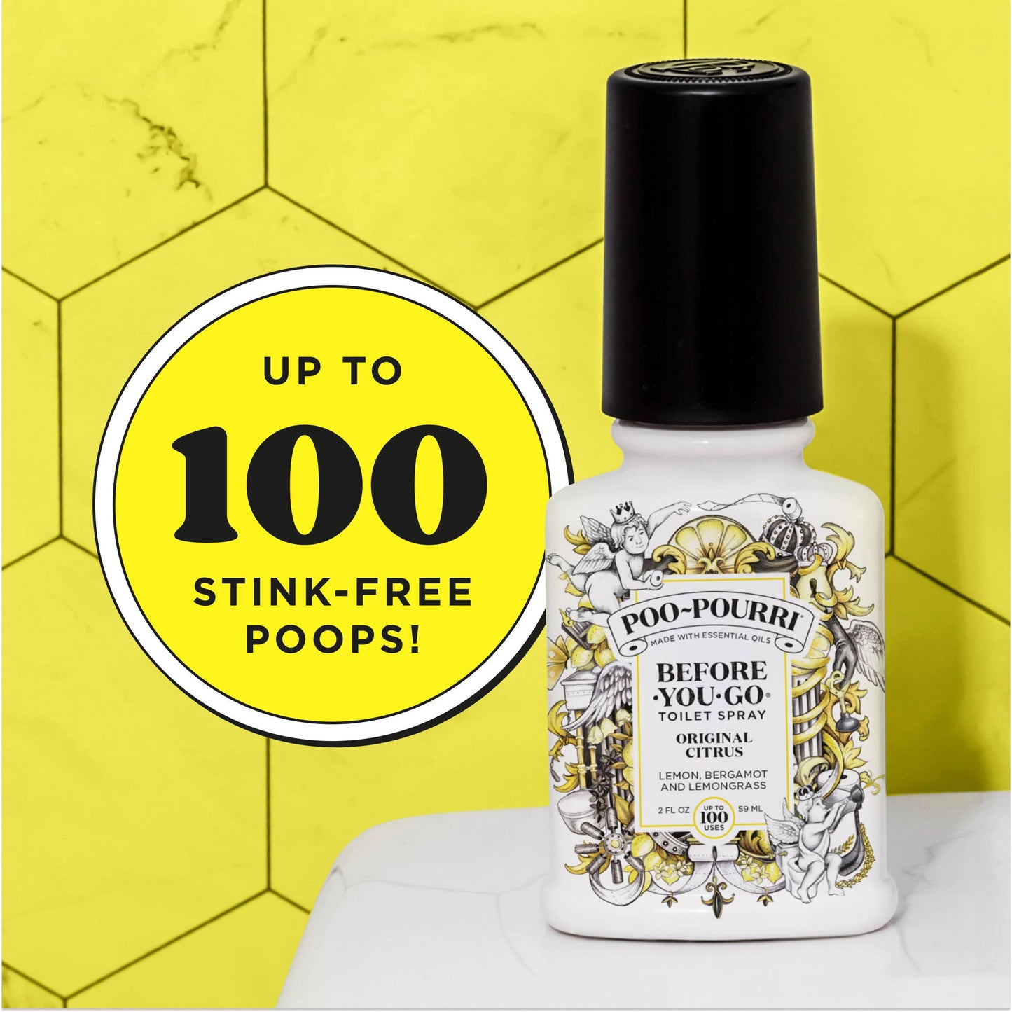 ~Pourri - Poo~Pourri Original Citrus Toilet Spray 2oz