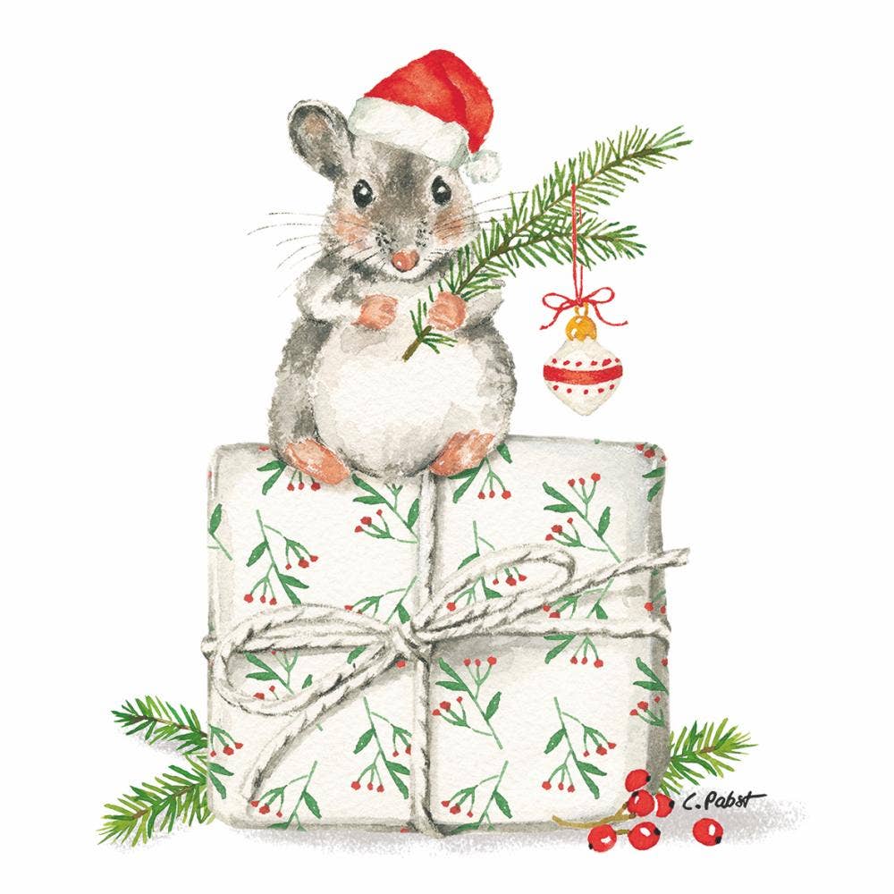 Paperproducts Design - BEV-CHRISTMAS MOUSE