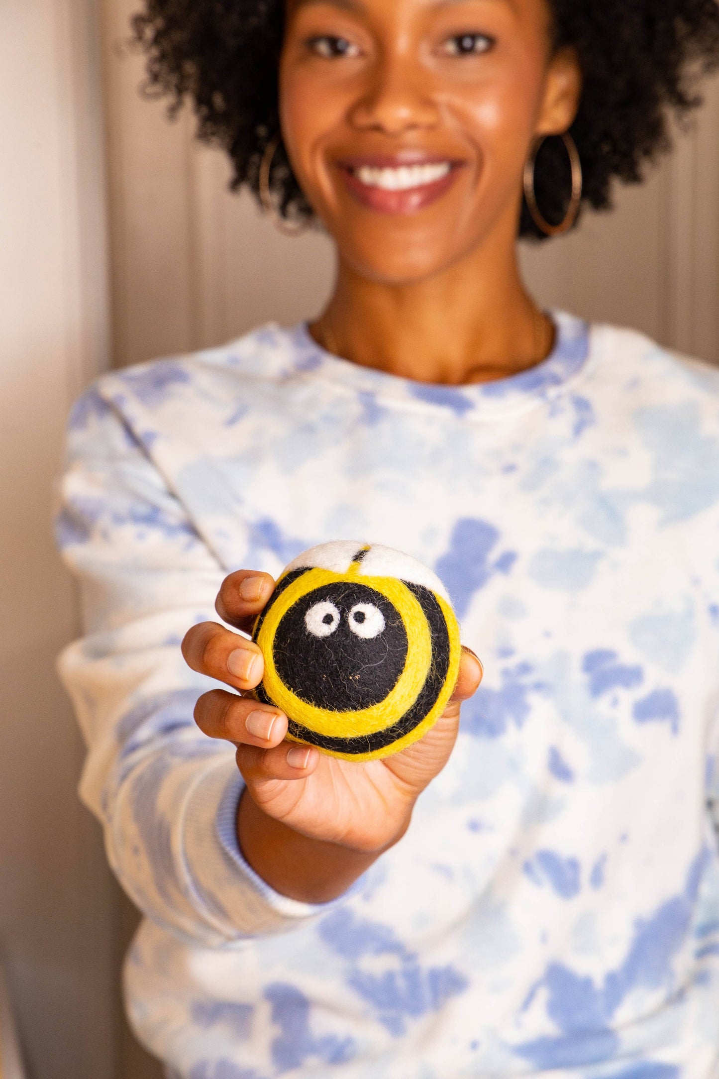 Friendsheep - Busy Bees Eco Wool Dryer Balls: PACKAGE FREE