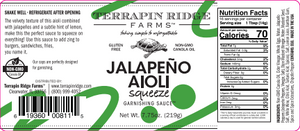 Terrapin Ridge Farms - Jalapeno Aioli Garnishing Squeeze