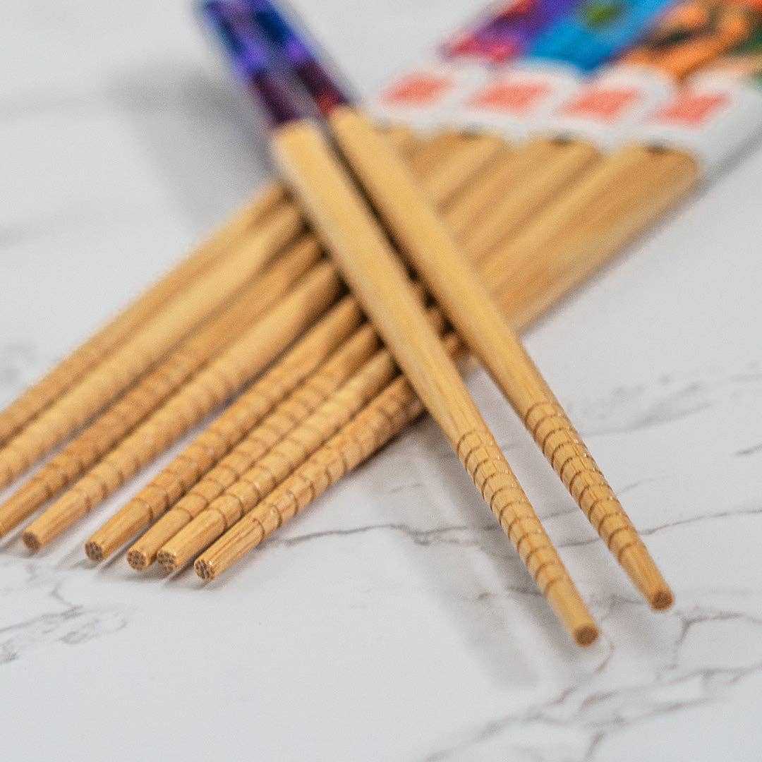 Urban Tokyo - 5 Piece Chopsticks Set Frank Lloyd Wright Max Hoffman w/ Gift Box (10/100)