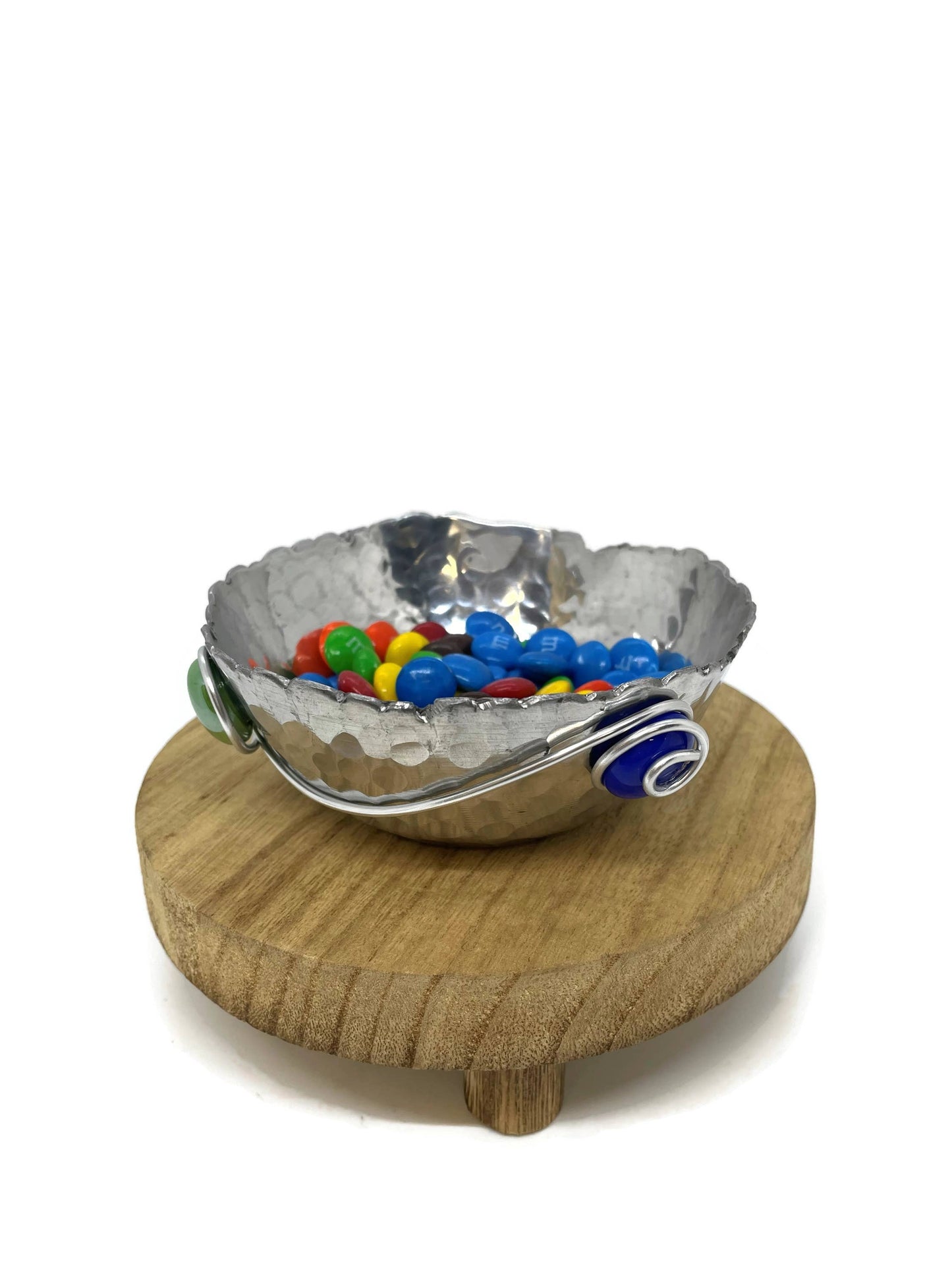 Swiddles Inc - Wire Wrapped Small Bowl: Neutral