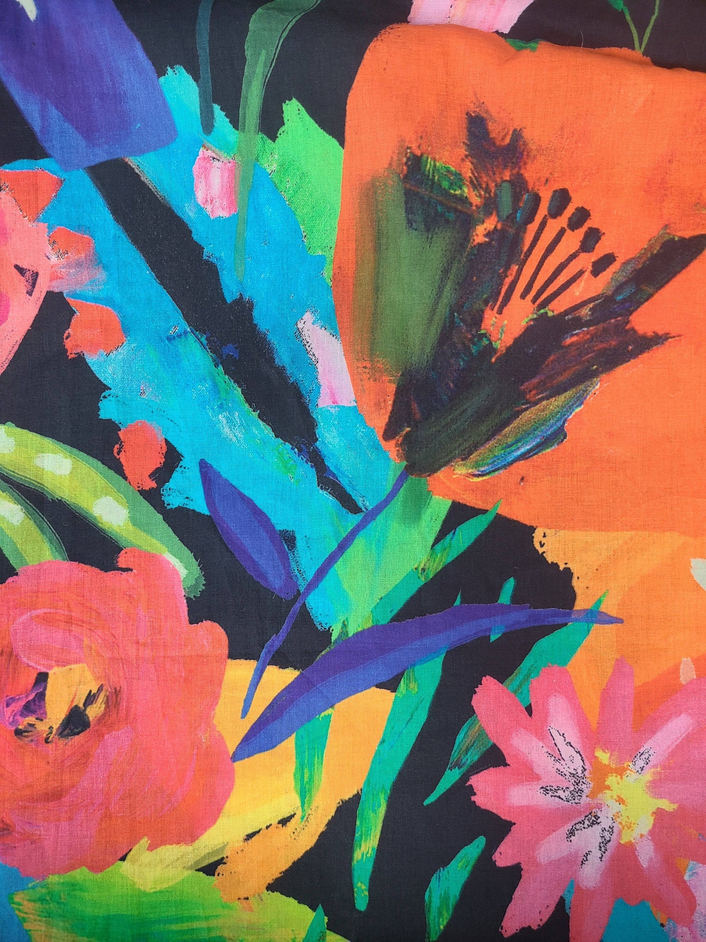 KikiSol - Black Marbella Midi T Dress: L/XL