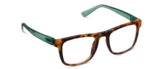 Peepers - Hall (Blue Light): Tortoise/Green / Reading / 1.75