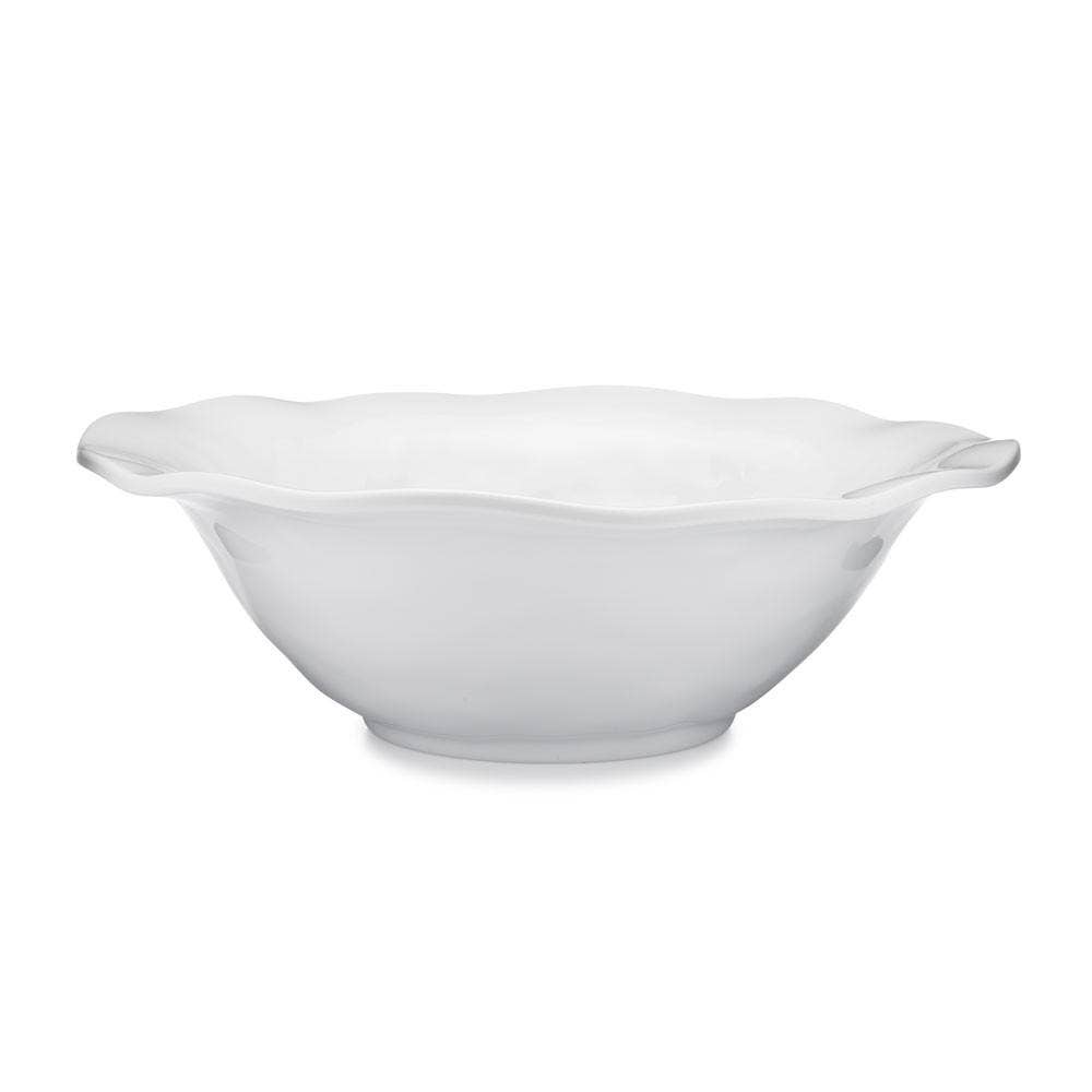 Q Squared - Ruffle 12" Round Serving Bowl: 12" Round