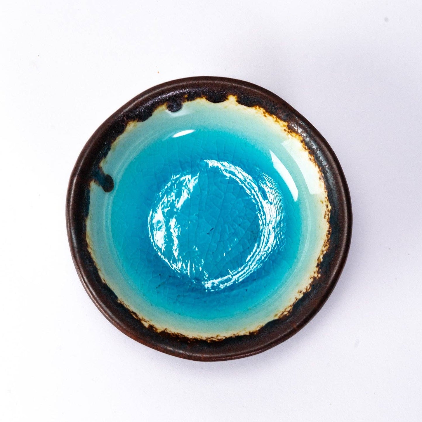 Urban Tokyo - Aozora Kannyu 3.25"Dia x 1.25"H Round Porcelain Sauce Dish (12/144)