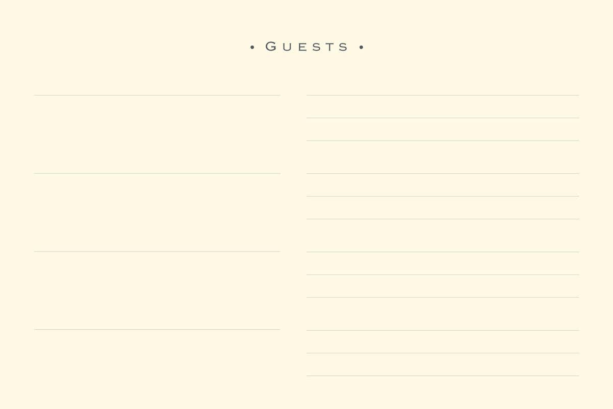 Peter Pauper Press - Classic Black Guest Book