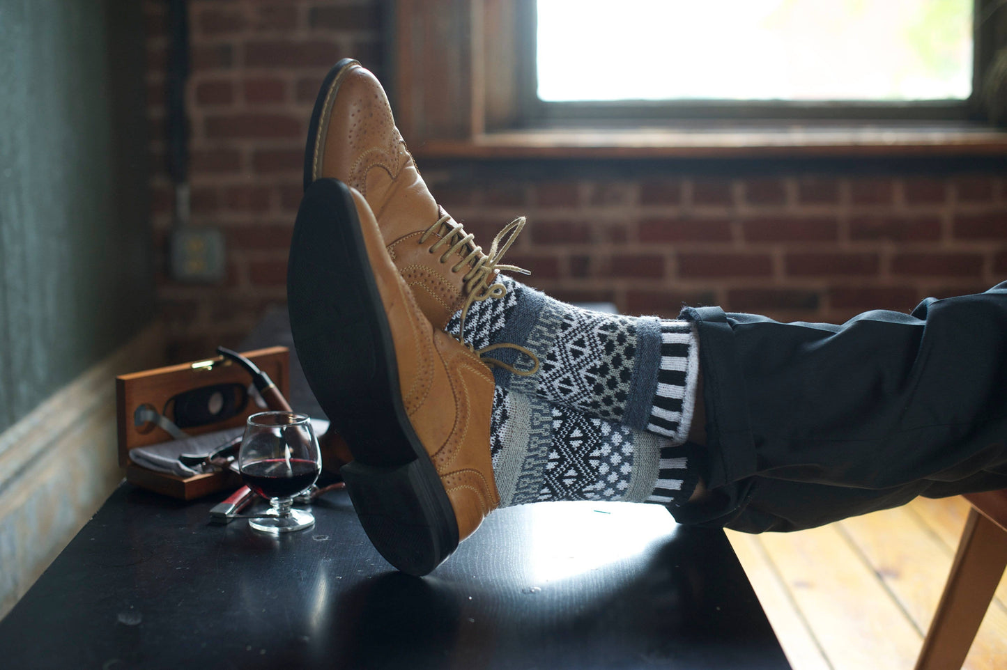 Solmate Socks - Midnight Crew Socks | Eco-Friendly & Made in the USA: M (Women8-10/Men7-9)
