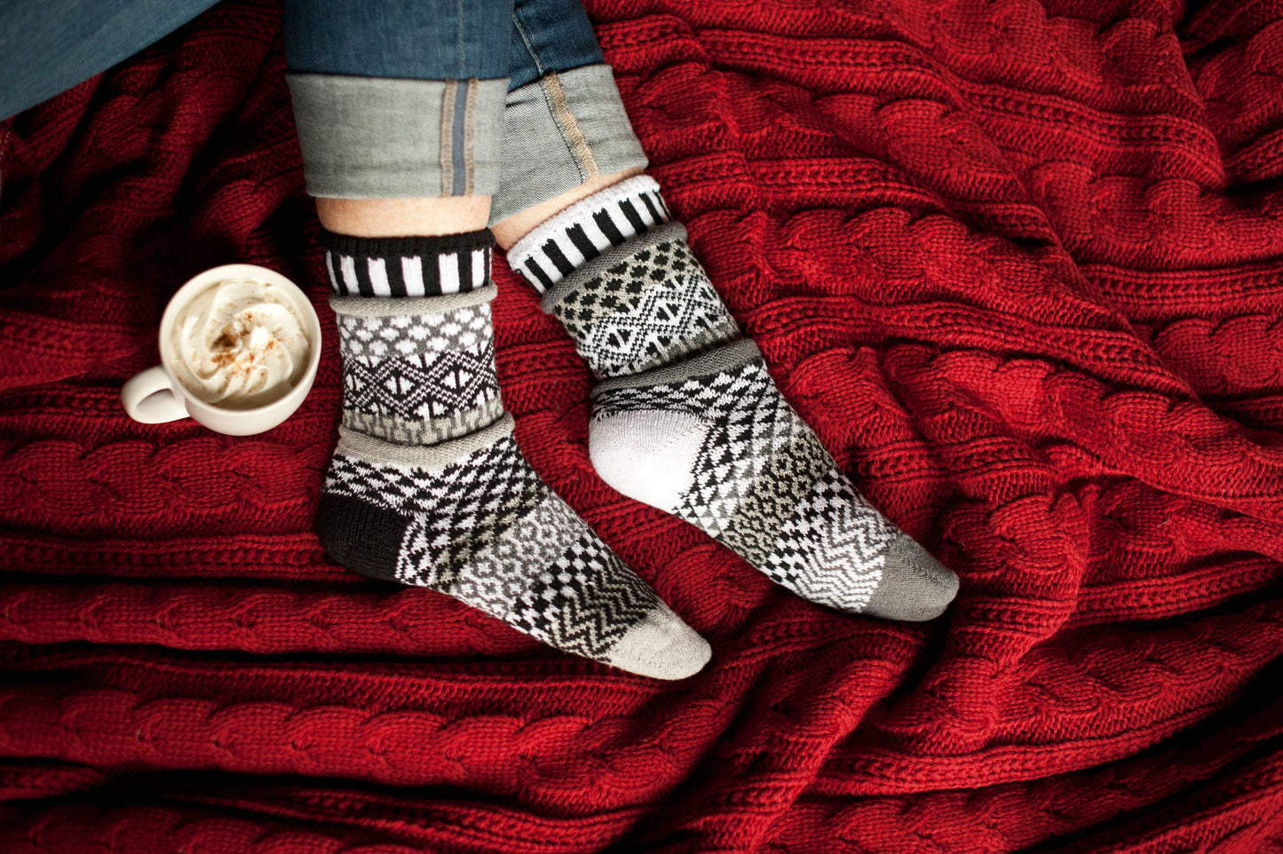 Solmate Socks - Midnight Crew Socks | Eco-Friendly & Made in the USA: S (Women6-8/Men5-7)