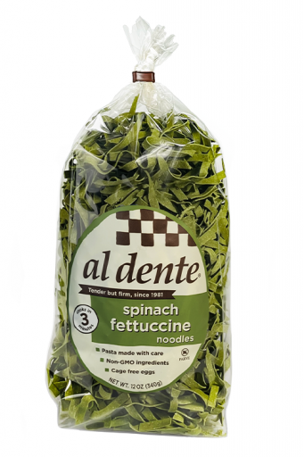 Al Dente Pasta - Spinach Fettuccine