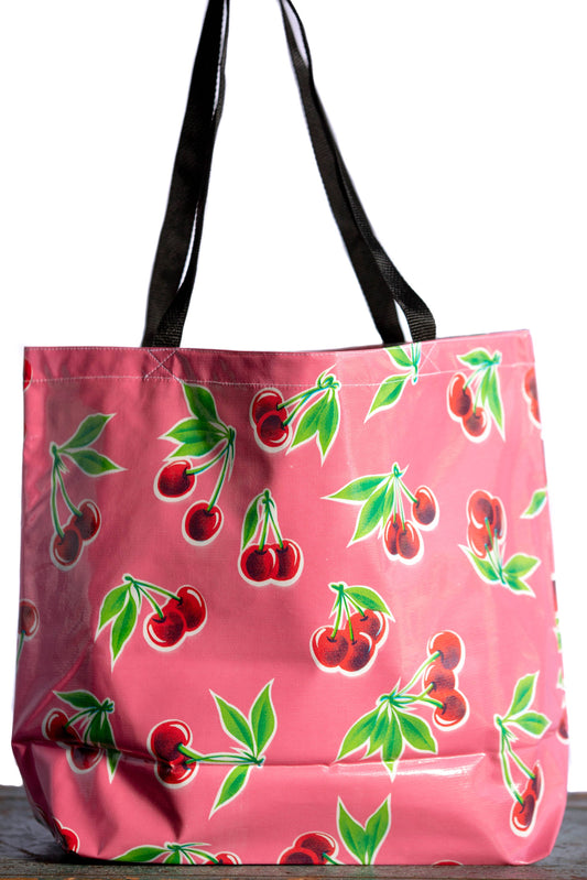 Oilcloth International - Pink Stella Tote - Large