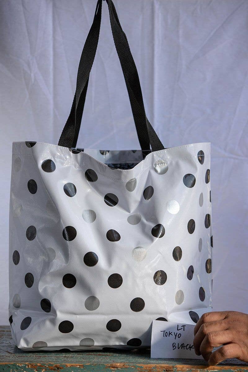 Oilcloth International - Black Tokyo Tote - Large