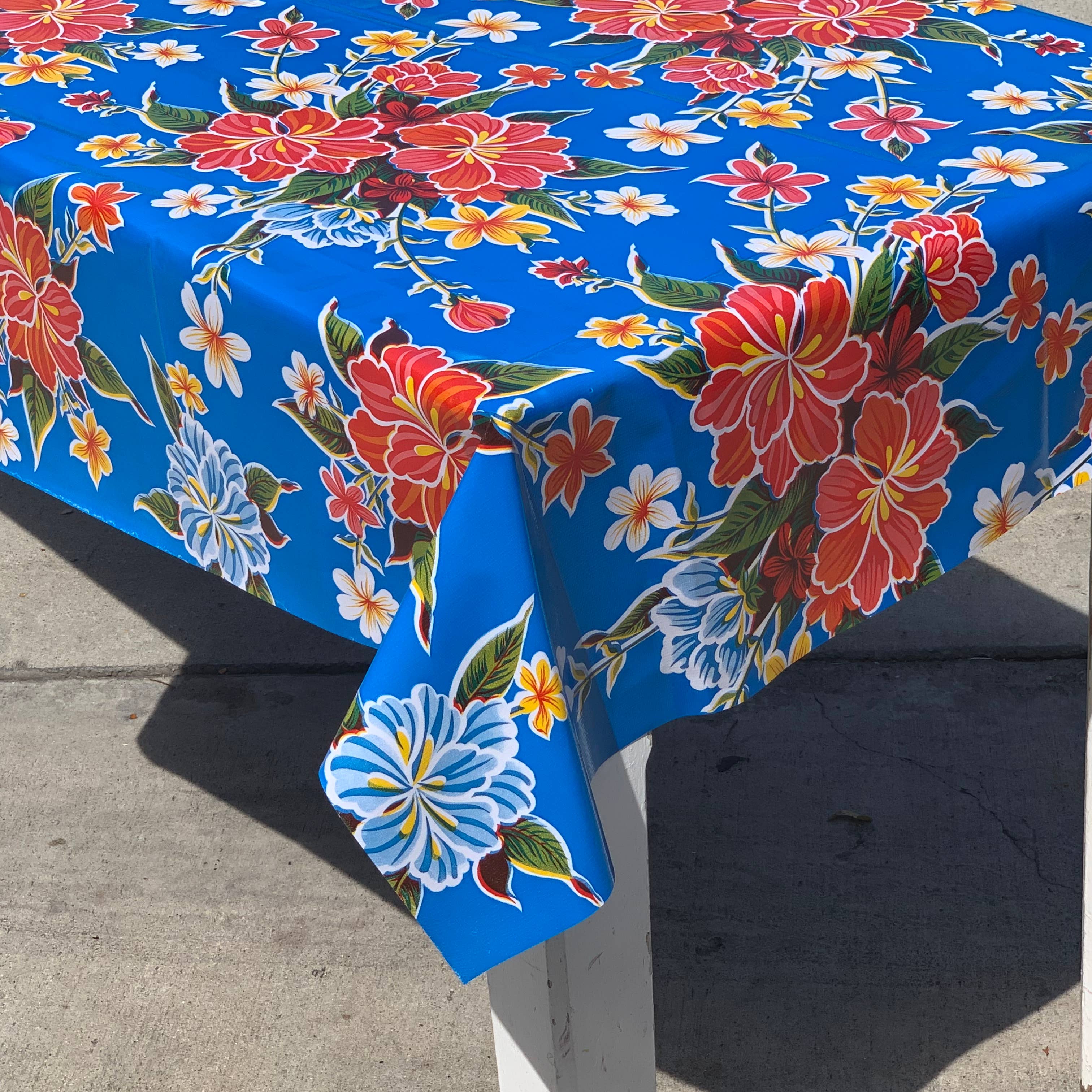 Oilcloth International Hibiscus Tablecloth - Thumbnail 2