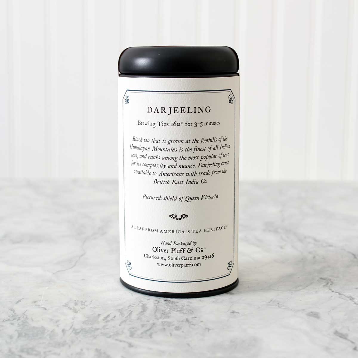 Oliver Pluff & Company - Darjeeling - Loose Tea in Signature Tea Tin